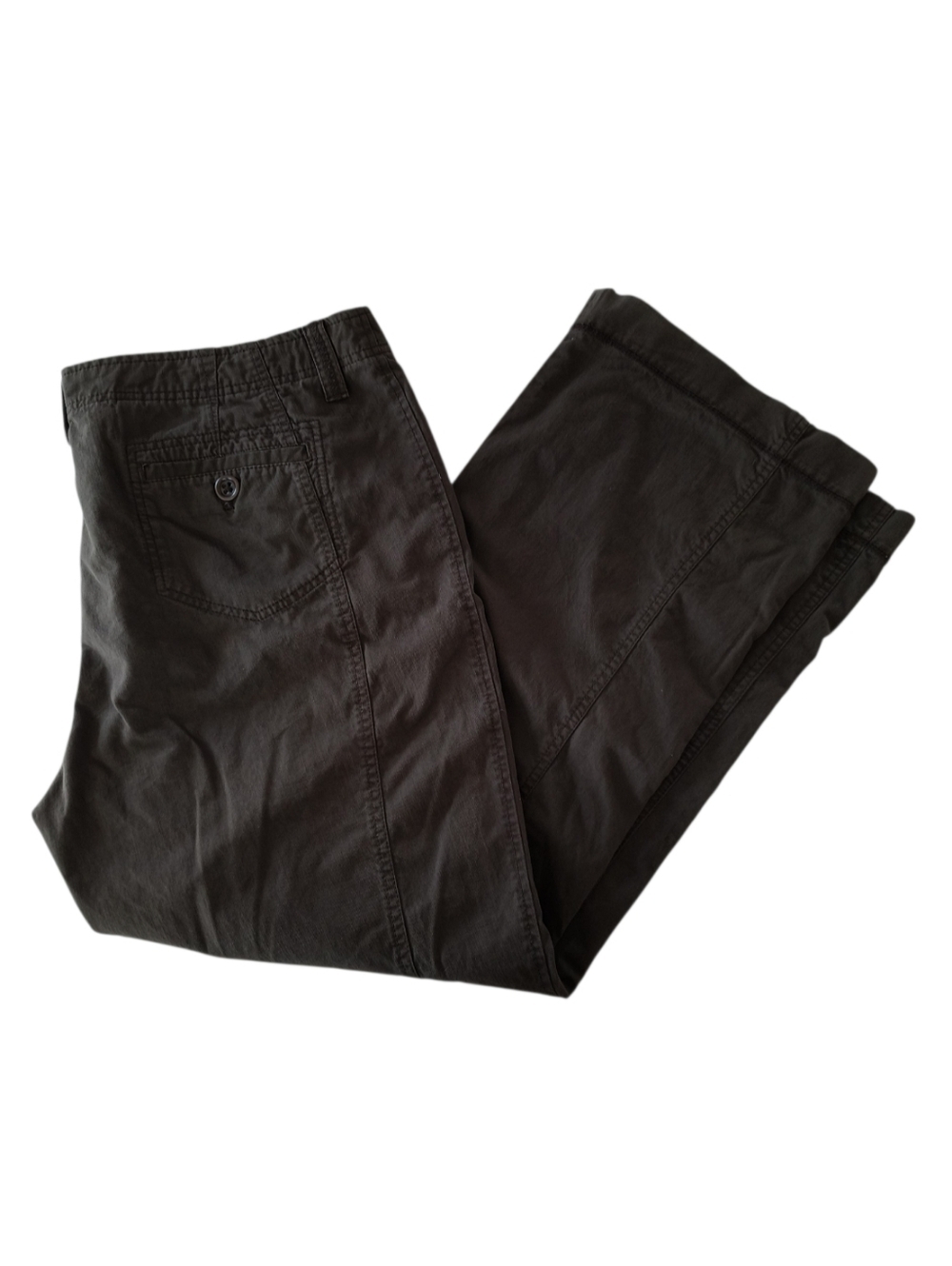 Eddie Bauer Plus Size 100% Cotton Brown Pants Size 20
